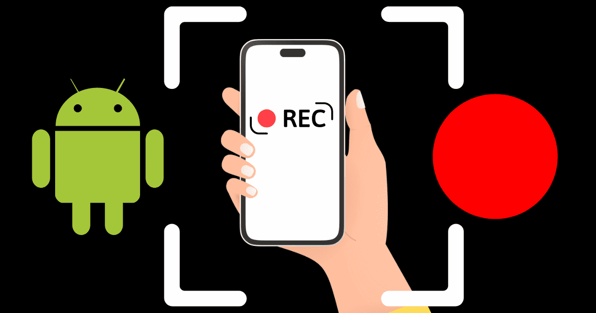 how to screen record on android