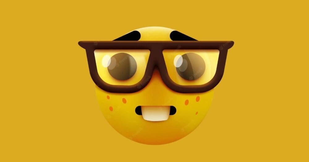 nerd emoji